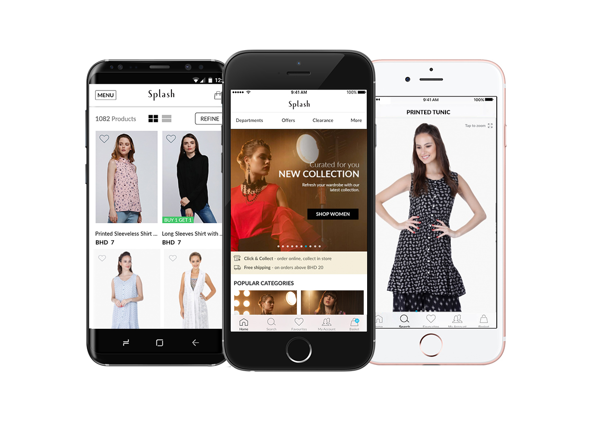 Shop on-the-go with our easy iPhone, & Android