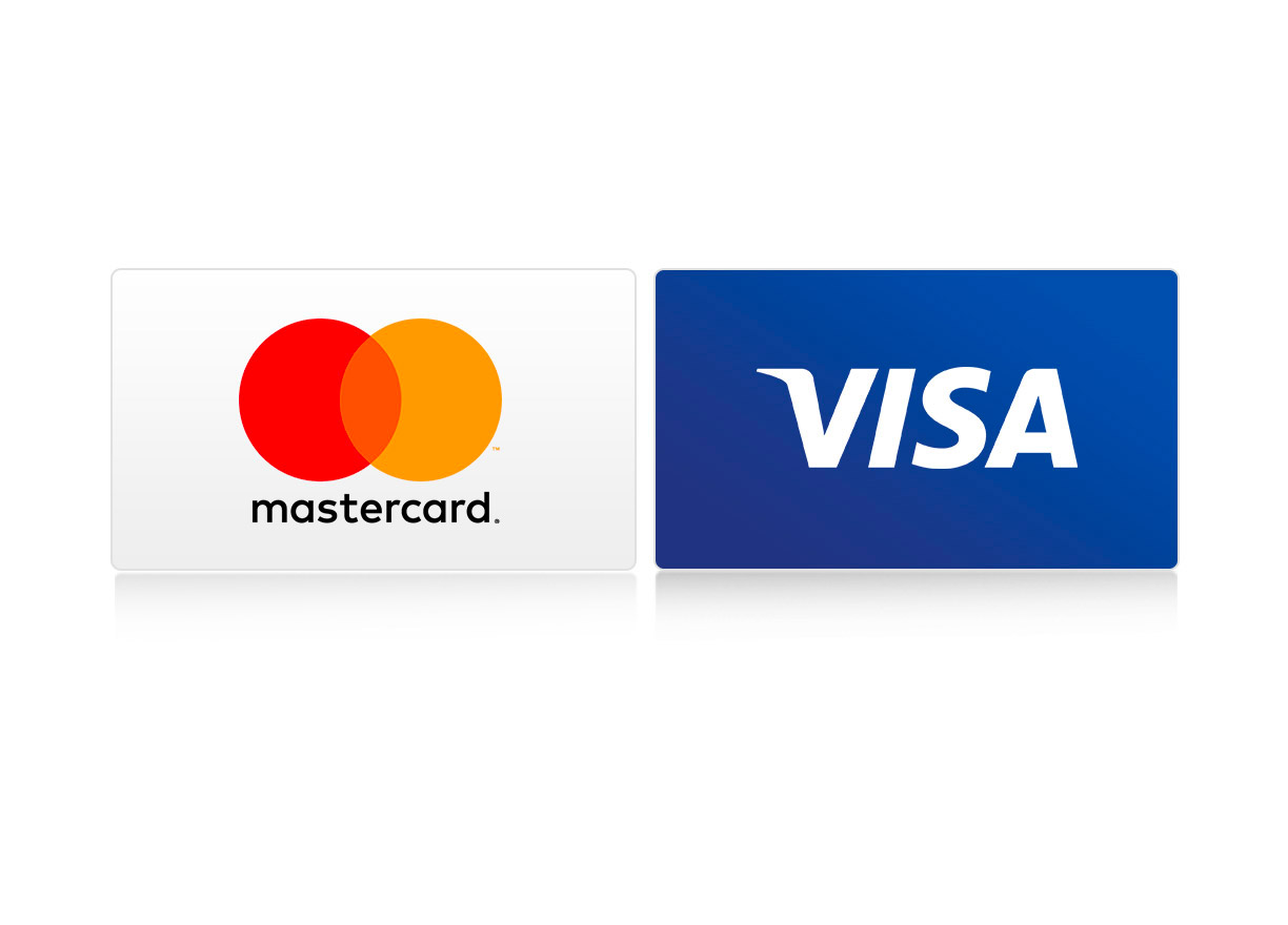 Pay with international Credit Cards